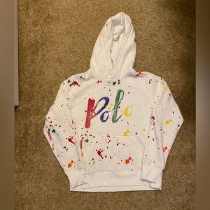 Polo Paint Splat Hoodie